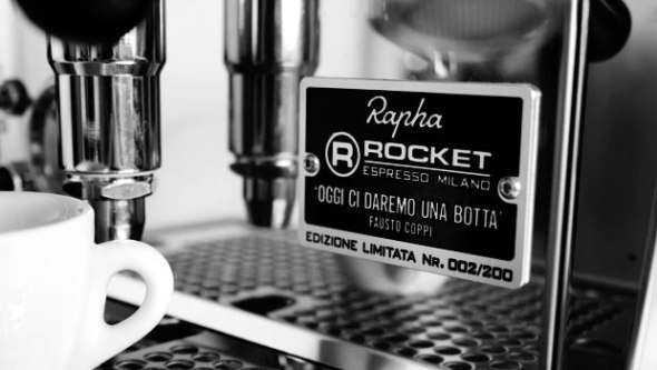 Rapha rocket espresso machine